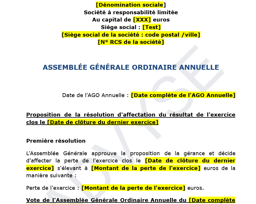 Affectation du résultat en SARL : règles et obligations légales