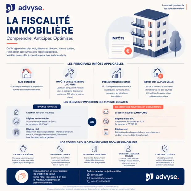 fiscalité immobilière 2026