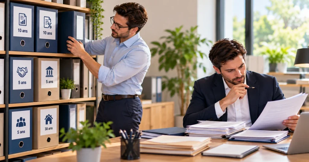Comment conserver des documents d'entreprise