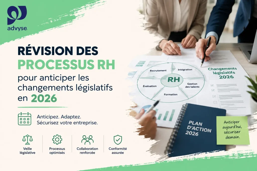 Révision des processus RH 2026