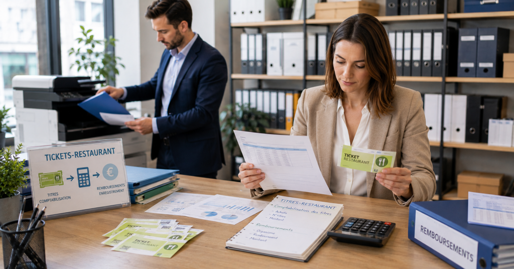 a comptabilisation des tickets restaurant