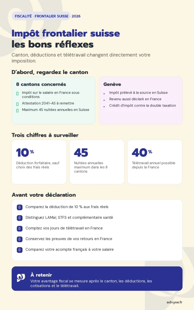 imposition frontalier suisse