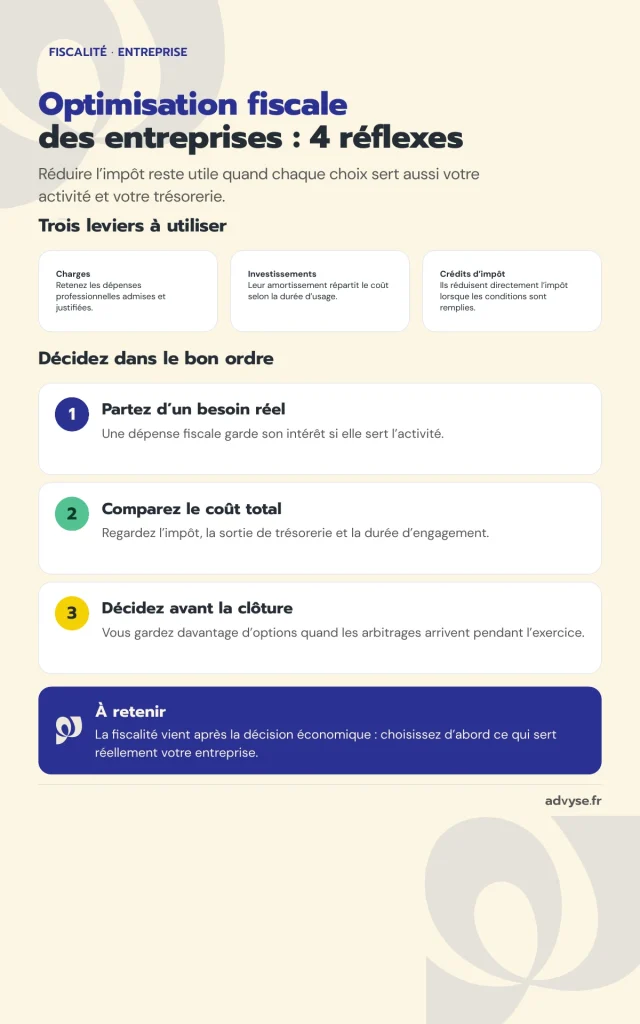 stratégies optimisation fiscale entreprises