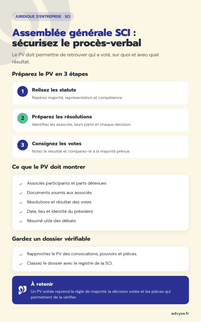 assemblée générale SCI