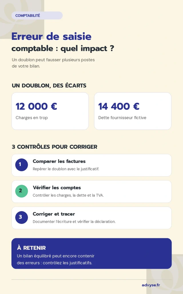erreur de saisie comptable